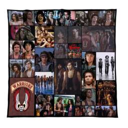 The Warriors Movie Montage Fleece Throw Blanket - 150cm X Large Made in England - thumbnail 2