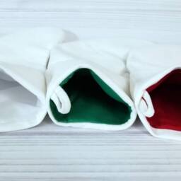 Custom Photo Christmas Stocking, Decor, Holiday Baby's First Christmas, Our - thumbnail 2