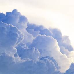 3D Cloud Wallpaper, Sky Wall Mural, Peel & Stick Wallpaper - thumbnail 3