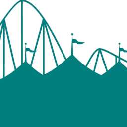 Carnival Wall Art, Amusement Park Skyline, Circus Tent Decal, Ferris Wheel Decor, Roller Coaster, Fairgrounds Artwork - thumbnail 3