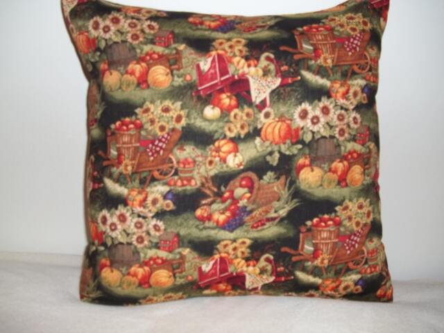 Harvest Theme Pillow Covers - Set Of 2 - image 1