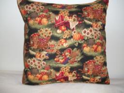 Harvest Theme Pillow Covers - Set Of 2 - thumbnail 1