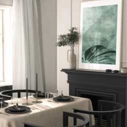 Neutral Wall Prints, Botanical Bedroom Art, Home Decor, Hand Drawn Plants, A2 A1 50x70cm A3 A4 A5 - thumbnail 3