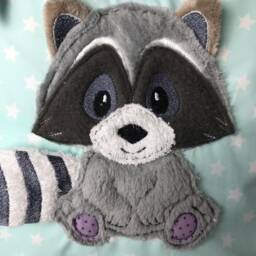 Children's Pillow Raccoon Kk5012 - thumbnail 2