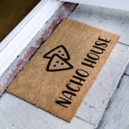 Nacho House Doormat - Funny Welcome Mat Door Gift Home Housewarming New - thumbnail 2