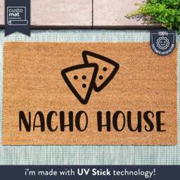 Nacho House Doormat - Funny Welcome Mat Door Gift Home Housewarming New - thumbnail 1