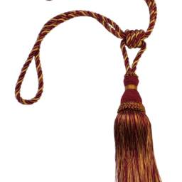"D??copro Curtain & Drapery Tassel Tieback, Length 8"" - 20cm, Spread 30" - thumbnail 2