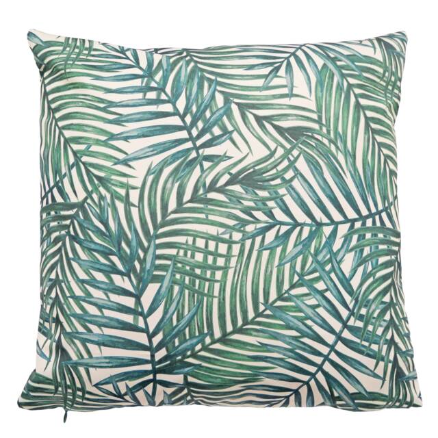 "Outdoor Showerproof Cushion Cover - Chartwell Natural Square Covers 16"" 18"" 20" - image 1