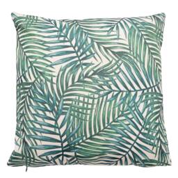 "Outdoor Showerproof Cushion Cover - Chartwell Natural Square Covers 16"" 18"" 20" - thumbnail 1