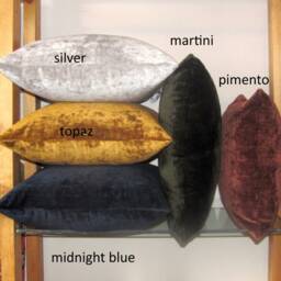 Made To Order Bespoke Topaz Luxury Textured Velvet Cushion Cover, Golden Mustard - thumbnail 4