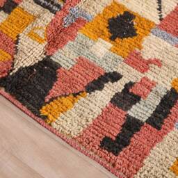 Vintage Boujaad Rug, Authentic Moroccan Rug 5x9 Ft - thumbnail 4