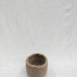 Crochet Jute Pot - thumbnail 2