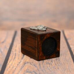 Schnauzer - Wooden Candlestick With Dog, Souvenir, Decoration, Limited Edition, Collection - thumbnail 3