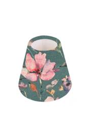 Handmade Giardino Robins Egg Floral Candle Shade -- Small Lamp Shade, Colourful Home Decor Gift, Light Shade, Made in UK - thumbnail 1