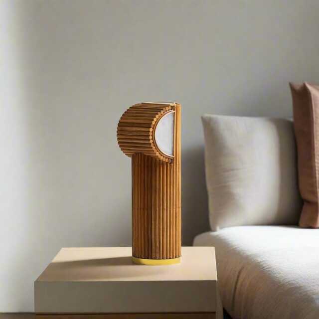 "Rattan Modern Table Lamp ""Milli" - image 1