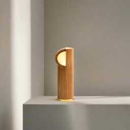"Rattan Modern Table Lamp ""Milli" - thumbnail 4