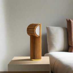 "Rattan Modern Table Lamp ""Milli" - thumbnail 1