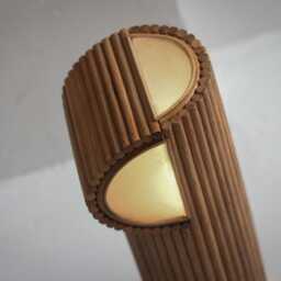 "Rattan Modern Table Lamp ""Milli" - thumbnail 2