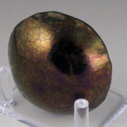 "Fused Glass ""Garnet" - thumbnail 3