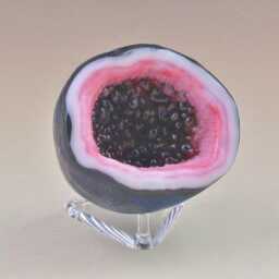 "Fused Glass ""Garnet" - thumbnail 2