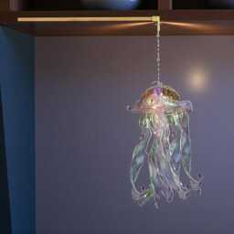 Aesthetic Led Jellyfish Lamp For Bedrooms, Featuring A Dreamy Fantasy Nightlight Design Perfect Room & Home D??cor, Boho Styling - thumbnail 3