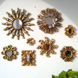 "Peruvian Mirrors "" Sol Ojal "