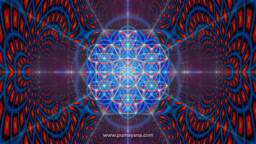 One Light Tapestry - Wall Hanging Cosmic- Meditation Spiritual Visionary Sacred Geometry- Conscious Art - thumbnail 1