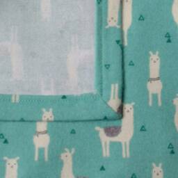 Sloth Flannel Crib Sheet Tropical Rainforest Baby Bedding - thumbnail 4