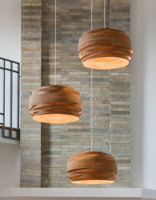 Dining Room Light Fixture Rustic Coastal, Wood Chandelier Lighting ~ Us Prepaid Tariffs Kitchen Pendant Lamp, Scandinavian, Cloud - image 1