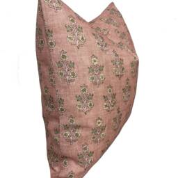 G.p & J Baker Poppy Sprig Blush Pink Double Sided Cushion Cover Pillow - thumbnail 2