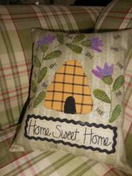 Home Sweet Beehive Pillow - thumbnail 1