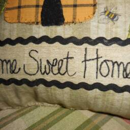 Home Sweet Beehive Pillow - thumbnail 2