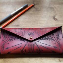 D&d Leather Pencil Case, Dice Case - thumbnail 3