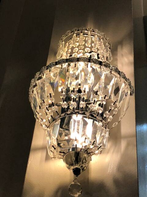 Drops, Pendants , Rosettes, Chains Or Hanging Crystals, Spare Parts For Chandeliers, in Murano Glass, Swarovski Crystal Bohemia, Transparent