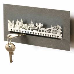 Metz Gift Tube - Exclusive Souvenir With Skyline Silhouette - Stylish, Practical & Elegant Home Accessory For Fans - thumbnail 1