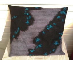 Wool Felted Decorative Pillow Cover - thumbnail 1