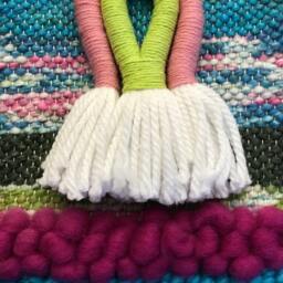 Lucky Charms - Original Woven Wall Hanging - thumbnail 3