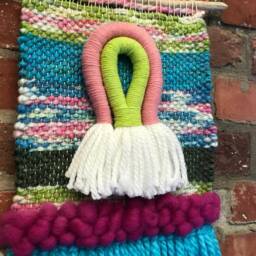 Lucky Charms - Original Woven Wall Hanging - thumbnail 2