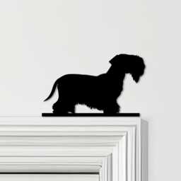 Door Topper Sealyham Terrier Dog Various Colours Top Of Decorative Sign - Novelty Wall Decor, Frame Art, Art - thumbnail 1