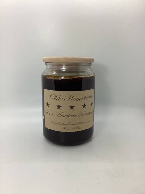 Olde Homestead Highly Scented Candle/Apothecary Jar 26 Oz/Paraffin Wax/Farmhouse Candle/Hand Poured Candle/Country-Primitive Candle - image 1