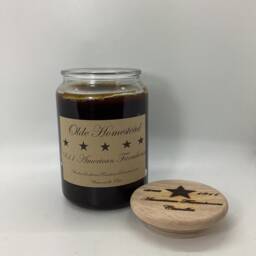 Olde Homestead Highly Scented Candle/Apothecary Jar 26 Oz/Paraffin Wax/Farmhouse Candle/Hand Poured Candle/Country-Primitive Candle - thumbnail 2