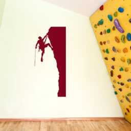 Climber Climbing Man Wall Window Stickers Decals Fun Kids Decor Vinyl A128 - thumbnail 3