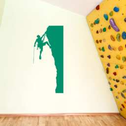 Climber Climbing Man Wall Window Stickers Decals Fun Kids Decor Vinyl A128 - thumbnail 2
