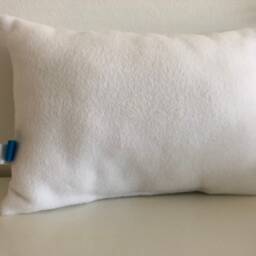 Personalized Pillow Dotted With Dragon 30 X 20 cm Gift For Birth Baptism Grey White - thumbnail 2