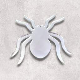 Personalized Spider Acrylic Mirror Wall Art Halloween Decor - thumbnail 2