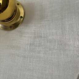 Sweetie White Linen Wall Light, Fixed, Made in France - thumbnail 4
