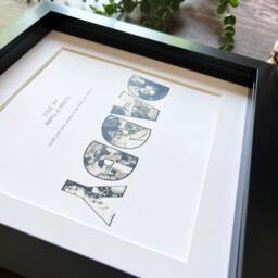 Personalised Daddy Photo Word Art Frame - Gift For Dad First Fathers Day Keepsake - thumbnail 3