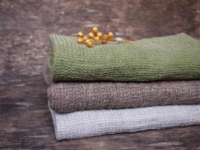 3 Linen Face Towels, Eco Towel, Bathtowels, Gift - image 1