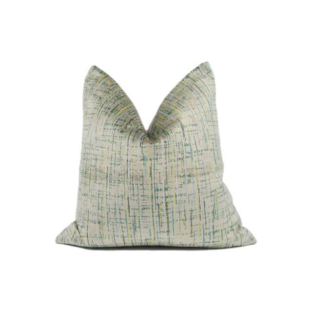 Romo - Santo Jade Luxurious Soft Plush Textural Pattern Velvet Cushion Cover Handmade Throw Pillow Designer Home D??cor - image 1