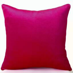 Pink Velvet Pillow, Cushion, Hot Navy Emerald Green Pillows - thumbnail 3